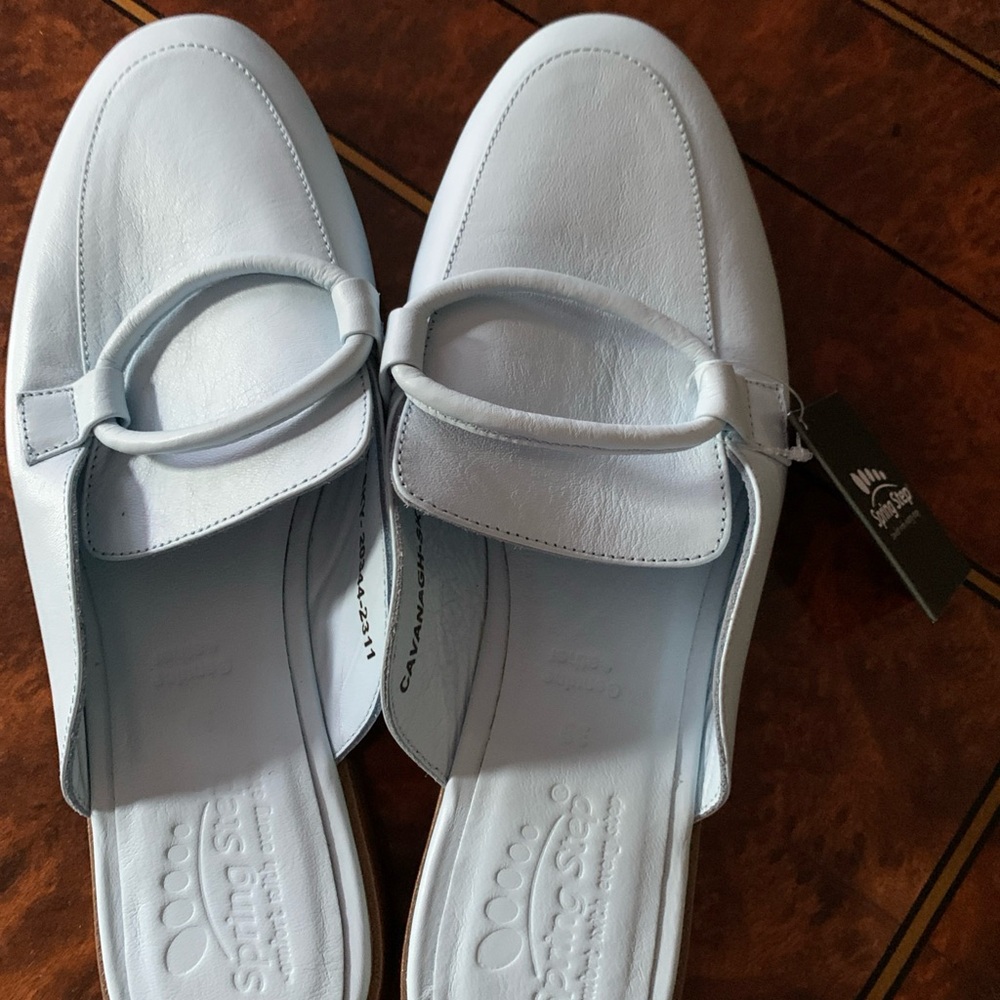 SPRING STEP CAVANAGH SHOES  white